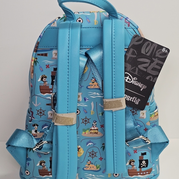 Loungefly Pirate Mickey and Friends Mini Backpack NWT Exclusive - Picture 2 of 2